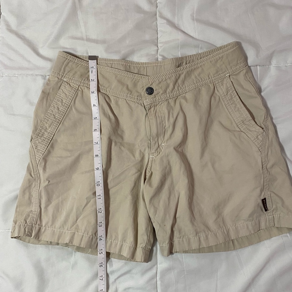 Prana Women's Khaki/Tan Outdoor Shorts - Picture 5 of 9